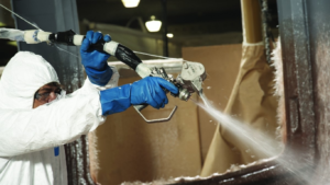 Cuidados no processo Spray-up